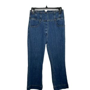 Ulla Johnson Denim Cropped Jeans